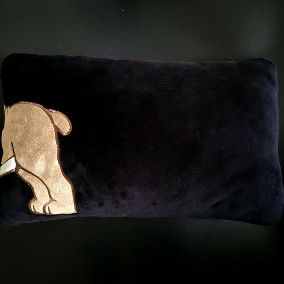 BMW Group MINI Bulldog Rectangular Plush Pillow c 2010 - Picture 4 of 8